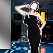 Evening Dress Photo Camera icon
