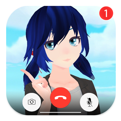 Lovely Marinette Fake Chat And Video Call icon