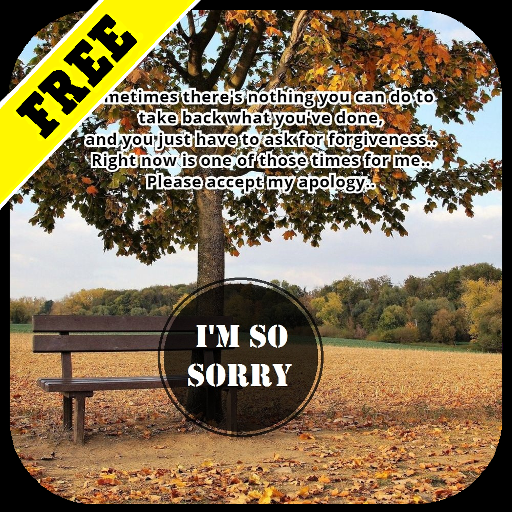 Sorry and Apologize Greeting Card Quotes &amp; Message icon