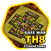 TH8 War Base COC 2017 icon