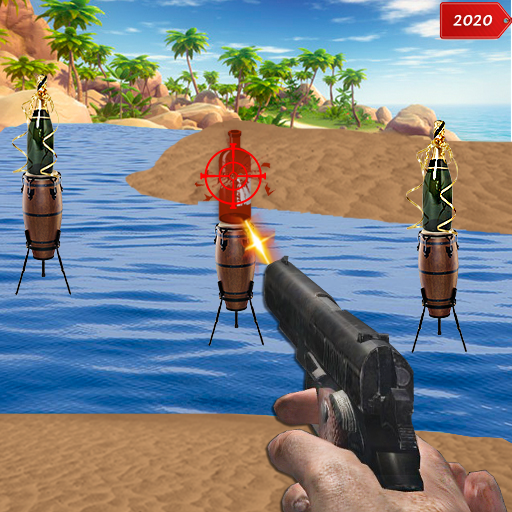 Extreme Gun Bottle shooting Free Game 2020 icon