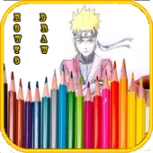 How to draw naruto and friends icon