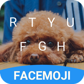 Lovely Teddy Emoji Keyboard Theme for Snapchat icon