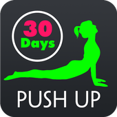 30 Day Push Up Fitness Challenge ~ Daily Workout icon
