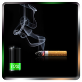 Cigarette - Battery Widget icon