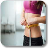 Lose weight in one month icon