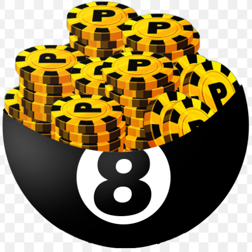 8 ball pool Unlimited Coins . icon