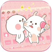 Cute Rabbit Keyboard icon