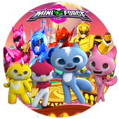 Mini robot ranger force power icon