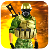 Clash of combat commando: Robot Action war 3D icon