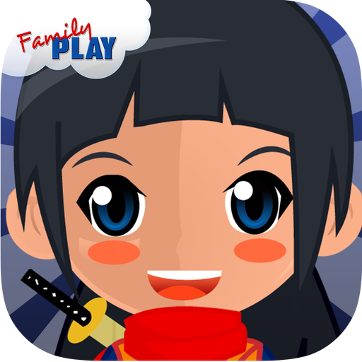 Ninja Girl Toddler Kids Games icon