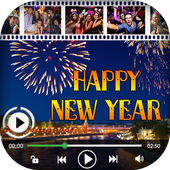 New Year Video Maker icon