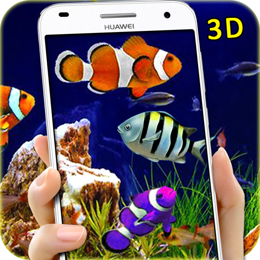 Fish Aquarium Backgrounds HD Live Wallpapers Free icon