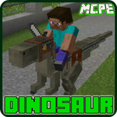 Dinosaur Mod for Minecraft PE icon