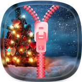 Christmas Zipper Lock Screen icon