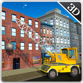 Wrecking Ball Crane Operator icon