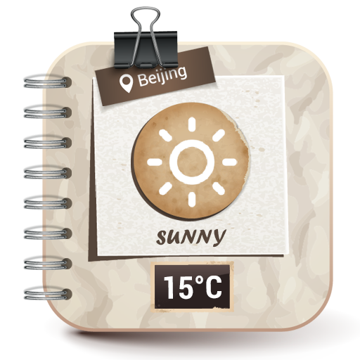 Free Weather and clock widget  ⛅ icon