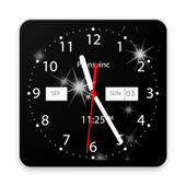 Analog Star Clock icon