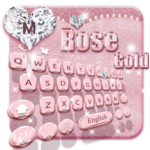Rose Gold Keyboard Theme icon
