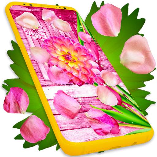 Flower Petals Live Wallpaper 🌹 Parallax Wallpaper