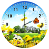 ikon Springtime Analog Clock