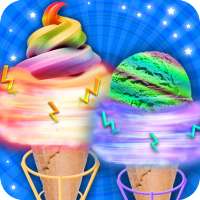 ice cream sundae carnival food - kids CottonCandy