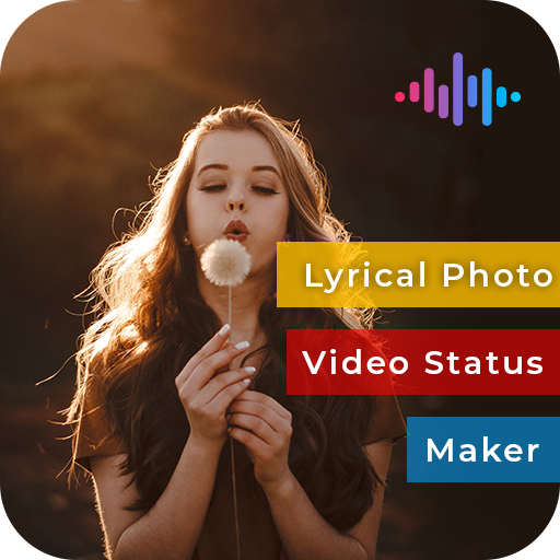 Lyrical Photo Video Status Maker with Music icon