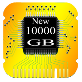 10000 GB Storage Space Cleaner icon