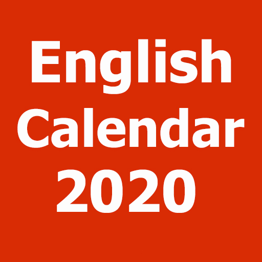 English Calendar 2021 icon