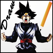 How To Draw Goku Black icon
