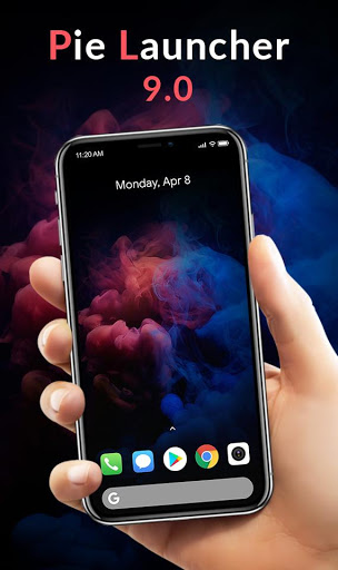 Pie Launcher 9.0 - P 9.0  Launcher screenshot 1