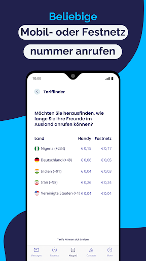 Talk360 Internationale Anrufe screenshot 3
