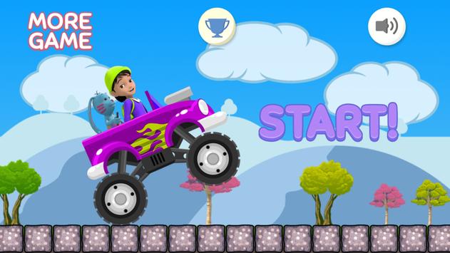 Riska Si Gembul Climb: Hill Race screenshot 1