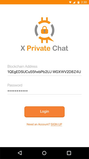 XPrivate Chat 2 تصوير الشاشة