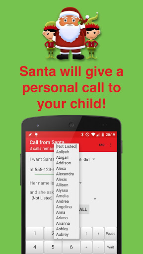 Phone Call from Santa Claus screenshot 2
