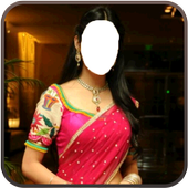 Fancy Saree Face Changer icon