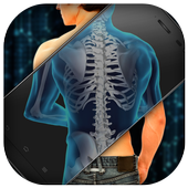 X-ray body scanner prank joke icon