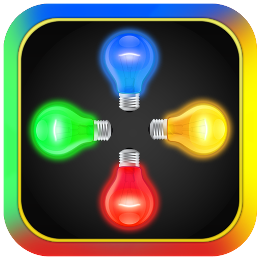 Color Light Bulb : Flash Light icon