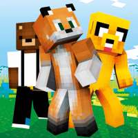 Skins Party Animals for MineCraft