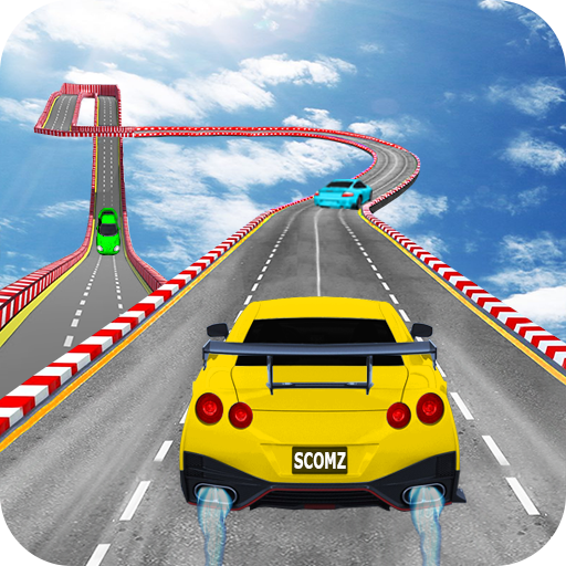 Impossible GT Mega Speed Ramp Prado Car Stunts icon