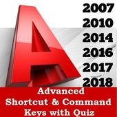 AutoCAD Shortcuts Keys 3D &amp; 2D Commands icon