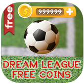 Coins For Dream League Prank 2017 icon