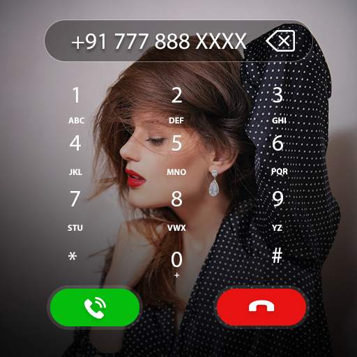 My Photo Phone Dialer - Photo Caller Screen