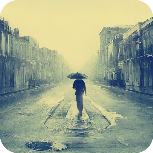 Mood theme: Rainy day icon