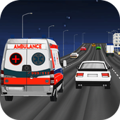 Ambulance Highway Racer 🚑 أيقونة