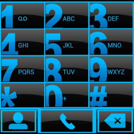 THEME BIG BLUE FOR EXDIALER icon