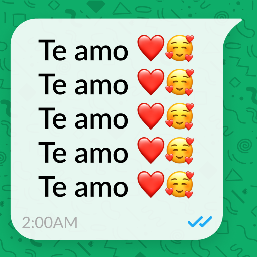 Repetidor de texto icon