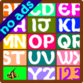 Phone for children HD: letters icon