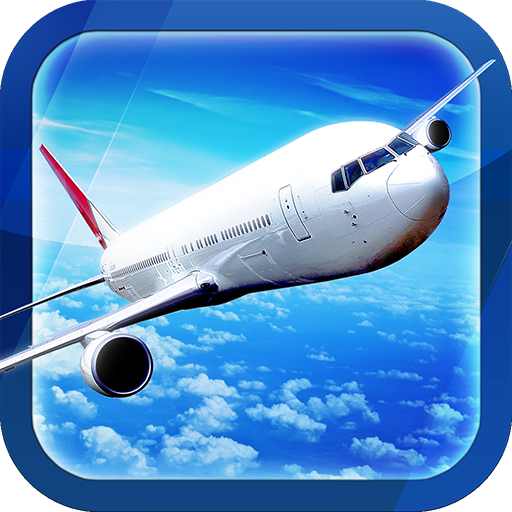 Flight Simulator Boeing 3D fly icon