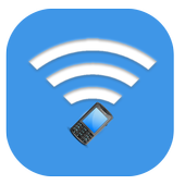 Share wifi mobile icon